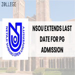 NSOU Extends Last Date for PG Admission